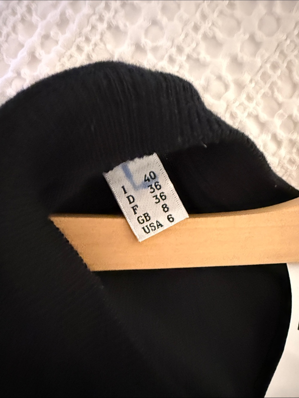 MOSCHINO COUTURE MILANO Black Button Down Wool Cardigan Size 6 Made in Italy ๐ฎ๐น - Picture 7 of 7